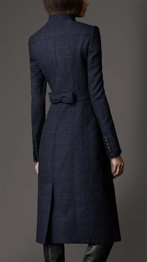 burberry bow detail wolle coat|Burberry Wool Coats for Women .